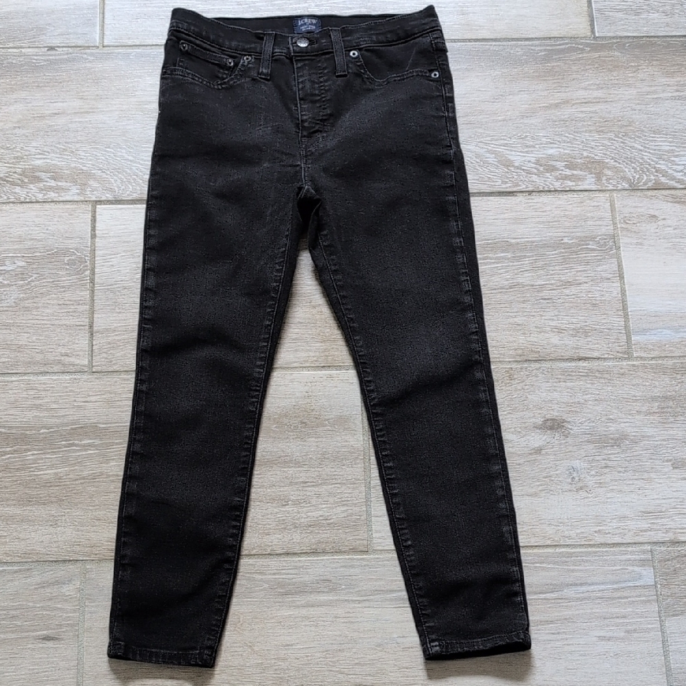J. Crew High Rise Skinny Jeans | J. Crew Women's Black Hugh Rise Ankle Jeans
